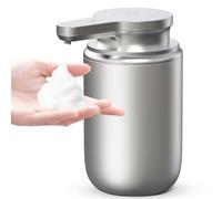 Dispenser di sapone automatico in schiuma, elettrico con sensore: LAOPAO Soap Dispenser Set IPX5, impermeabile, ricarica USB-C con sensore, sensore di movimento a infrarossi per cucina e bagno