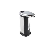 Dispenser di sapone automatico ricaricabile con sensore, alloggiamento in acciaio inossidabile compatibile con durata e stile, sensore a inf