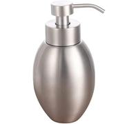 Dispenser di sapone classico con pompa in metallo Forme diverse lozione in acciaio inossidabile 304 premium(580ml/19.6oz)