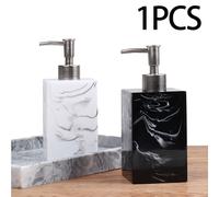 Dispenser di sapone con struttura in marmo Robusta resina vuota per la