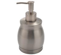 Dispenser di sapone da banco in acciaio inossidabile Prime da 390 ml, flacone liquido per cucina e bagno, lozione per i piatti