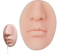 Dispenser di sapone da parete a forma di naso realistico, divertente dispenser per sapone per naso in silicone, regalo per bagno e cucina, contenitore per sapone liquido multiuso ricaricabile (colore