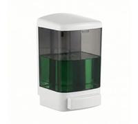 Dispenser di sapone da parete, dispenser manuale di sapone per le mani da 935,5 g per bagno, dispenser commerciale ricaricabile per shampoo e balsamo, per cucina, ristorante, hotel, nero