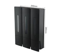 Dispenser di sapone da parete facile installazione 400ML per elementi essenziali