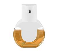 Dispenser di sapone, dispenser automatico di sapone con sensore di movimento da 420 ml, 4 dispenser di sapone ricaricabile USB regolabile impermeabile da parete per hotel, casa, ristorante e cucina