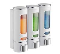 Dispenser Di Sapone | Dìspenser Dì Sàpone A Muro - Di?penser Per Shampoo E | Balsamo, Set D?i Flaconi Con Pompa Manuale À Parete Da 400 Ml Pèr Lozione Gel Doccia, Organizer Dà Bagno Ricaricabile | Uso P