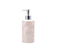 Dispenser Di Sapone, Dispenser for doccia, pompa for pressa for bucato in gel, in ceramica leggera e di lusso, da 450 ml, arredamento moderno for il bagno(Pink)
