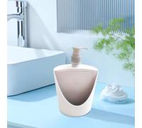 Dispenser di sapone e porta spugna Flacone con pompa manuale per sapone