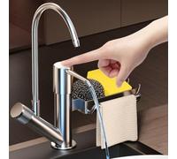 Dispenser di sapone estraibile montato sul rubinetto con braccio della pompa esteso e compatibilità diretta dell'approvvigionamento idrico per una manutenzione minima (filtrato)