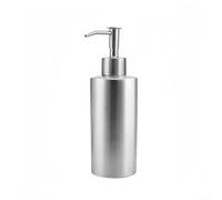 Dispenser di sapone in acciaio inossidabile con pompa a mano per lavello da cucina e bagno, progettato per erogare sapone per le mani, portasapone, lozione (330 ml)
