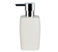 Dispenser di sapone in ceramica Spirella retrò bianco