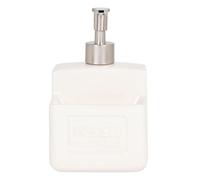 Dispenser di sapone in dolomite beige crema