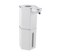 Dispenser di sapone in schiuma 0,25 s, sensore a infrarossi rapido | Indicatore della batteria LCD, ricarica USB, capacità 1200 mAh, 7000+ colpi di pompa, durevole (tipo schiuma)
