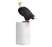 Dispenser Di Sapone In Schiuma Peace Bird, Con Sensore Intelligente Touchless, 9x27,5 Cm, Lavamani In Schiuma A Forma Di Piccione E Aquila Calva, Dispenser Automatico Di Sapone Liquido, Risposta Rap