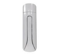 Dispenser di sapone liquido a pressione manuale, montaggio a parete, flacone di shampoo e gel doccia for il bagno(WHITE)