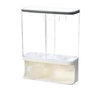 Dispenser di sapone liquido da bucato per detersivo liquido | Porta pompa a forma di chicchi di riso - Dispenser per lavanderia con anello in silicone ermetico, adatto per casa, bagno, casa, lavaggio