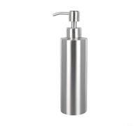 Dispenser di sapone liquido in acciaio inossidabile 304, antiruggine, 250 ml/350 ml/550 ml, per bagno e cucina, resistente alla corrosione, grande capacità, contenitore ricaricabile per lozioni e gel