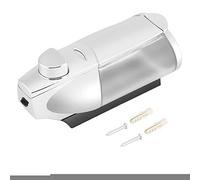 Dispenser di Sapone Liquido Trasparente per Doccia a Parete Manuale Scatola per Shampoo Cucina per Bagno