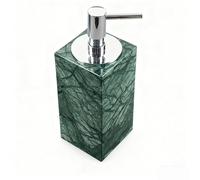 Dispenser Di Sapone, Lozione con pompa a pressione in marmo di lusso da 5,8 once/165 ml for shampoo bancone del bagno Design elegante for la decorazione primaverile della casa(Type E,Silver)
