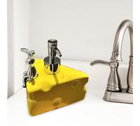 Dispenser di sapone manuale con pompa facile da premere per la sala di