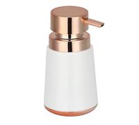 Dispenser di Sapone MSV in PS e PP, Design Elegante e Pratico, Ideale per Bagno o Cucina, Colore Bianco Rame, Dimensioni Standard, Accessorio per Il Bagno