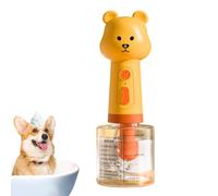 Dispenser di sapone per cani con design a forma di orso, per la cura del | Dispenser di sapone per cani enfatizza un design a forma di orso adatto per erogare shampoo o balsamo mentre supporta Regular