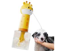 Dispenser di sapone per cani - il bagno, distributore automatico di sapone per cani - Schiumatrice per shampoo per cani, senza fili, dispenser di schiuma tenuto a mano per il bagno - animali domestici