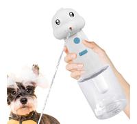 Dispenser di sapone per cani, ricaricabile con spruzzatore di bolle, dispenser elettrico per shampoo per cani, per la pulizia del bagno degli animali domestici, cucina, WC