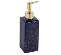 Dispenser di sapone per le mani, Dispenser ricaricabile for lozioni e shampoo for vanità del bagno lavello della cucina, 350 ml, 1 pezzo(Dark Blue)