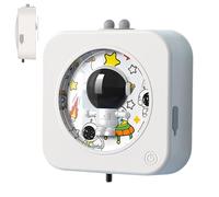 Dispenser di sapone per mani senza contatto, supporto da parete per liquido schiumoso, astronauta, 350 ml, dispenser di sapone schiumoso ricaricabile, per ristorante, hotel, cucina, bagno,
