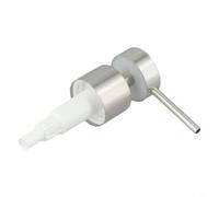 Dispenser di sapone per pompa per collo di bottiglia da 25 mm, dispenser di | Spazzolato per la superficie, elettroplaccato, resistente alle impronte digitali, liscio, non sbiadisce, nobile