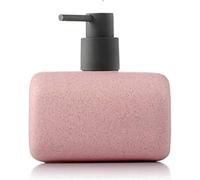 Dispenser Di Sapone, Pompa for bottiglia di lozione alla moda for shampoo con olio da massaggio 600 ml/20 OZ Decorazione primaverile for il bagno(Pink)