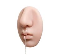 Dispenser di sapone realistico a parete che spreme liquidi come moccio, accessorio divertente per il bagno per cucina o regali per feste dispenser realistico per naso