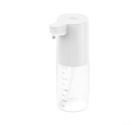 Dispenser di sapone schiumogeno con sensore intelligente, spray manuale automatico touchless, per uso domestico e commerciale, ricarica facile, design ABS bianco (tipo schiuma Z4)