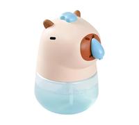 Dispenser di sapone senza contatto, ricaricabile tramite USB, design Capybara, pompa automatica per sapone liquido schiumoso per bagno, cucina, appartamento, dormitorio, igiene e pulizia del piano di