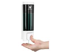 Dispenser di sapone singolo da 200 ml per bagno a parete per gel doccia shampoo e balsamo dispenser per piatti da cucina contenitore detergente per lavaggio a mano dispenser di sapone liquido per casa