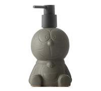 Dispenser di sapone Sperpeer di precisione Pompa di sapone con stampa in ceramica Gatto carino Bambini Bagno Doccia Bottiglia di lozione Gel di grande capacità Dispenser di sapone da 500 ml / 16,9
