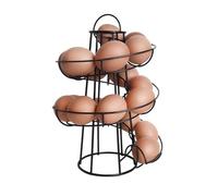 Dispenser di uova a Porta uova Rotolamento Automatico Supporto per Uova In Metallo Per Può contenere Fino a 12-18 Uova