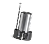 Dispenser di vino in acciaio inox per versare e versare precisamente l'aeratore del vino ricaricabile versatore automatico aeratore portatile