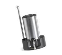 Dispenser di vino in acciaio inox per versare e versare precisamente l'aeratore del vino ricaricabile versatore automatico aeratore portatile