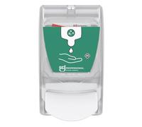 Dispenser disinfezione manuale H233xB115xP130ca.mm 1l trasparente/bianco SC JOHNSON