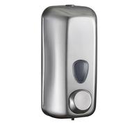 DISPENSER DISTRIBUTORE SAPONE LIQUIDO LT.0,55 ACCIAIO INOX MAR PLAST (INOX SATINATO)