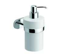 METAFORM Dispenser Sapone in Ceramica e Metallo Fissaggio a Parete MOD. Louise