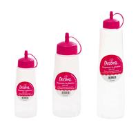 Dispenser Dosatore in plastica con beccuccio fine e scala graduata 750 ml
