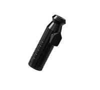 Dispenser dosatore per tabacco da fiuto in alluminio/metallo in 7 colori per il tabacco da fiuto versione 5.0 (nero)