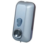 DISPENSER DOSATORE SAPONE LIQUIDO A RIEMPIMENTO DA 0,55 LT SATINATO