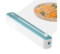 Dispenser e taglierina magnetica per pellicola trasparente, per avvolgere fogli di stagno, riutilizzabile, per carta da regalo, foglio di alluminio, per uso in cucina