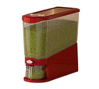 Dispenser ermetico di stoccaggio del riso, contenitore della stampa | Capacità 6 kg, materiale PP per uso alimentare con guarnizione in silicone e filtro di difesa moscerini