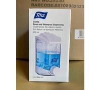 Dispenser Erogatore Sapone Liquido da Parete Muro Bagno ABS 400 ml BIANCO