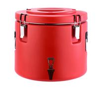 Dispenser for bevande isolato con acqua calda da 23 litri, interno in acciaio inossidabile SUS304 e dispenser for beccuccio, brocca for più fresca barile di ghiaccio